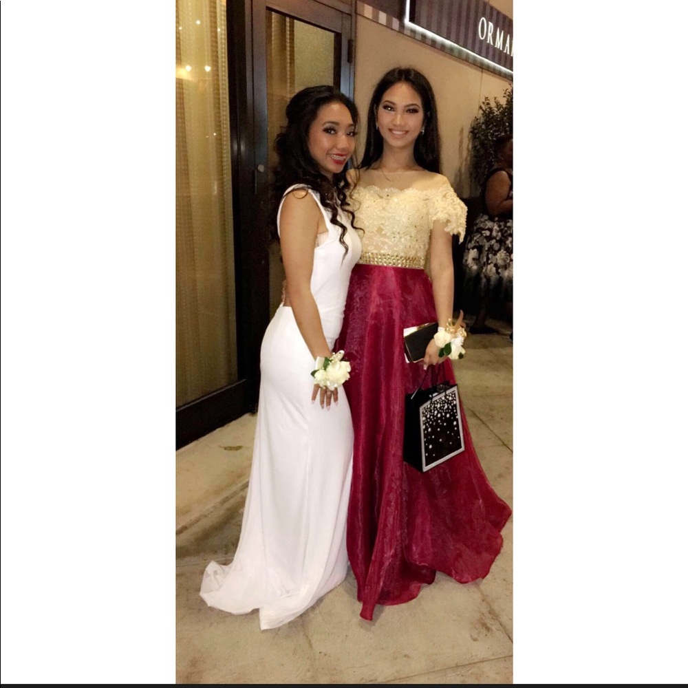 Burgundy Prom Dress